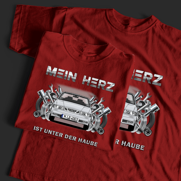 9-3 Cabriolet T-Shirt Tuning mit Auto !