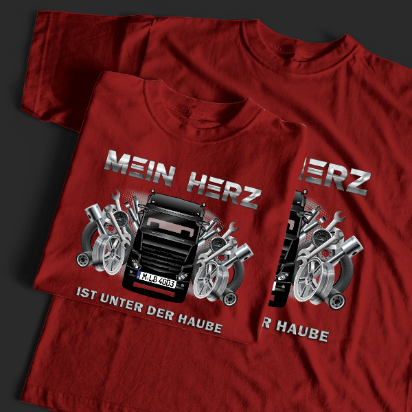 Actros T-Shirt Tuning mit LKW !