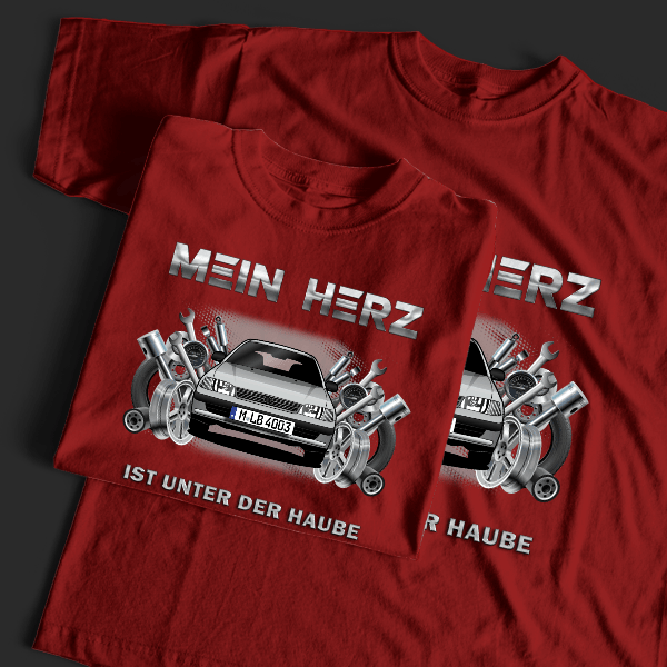 Carina T-Shirt Tuning mit Auto !