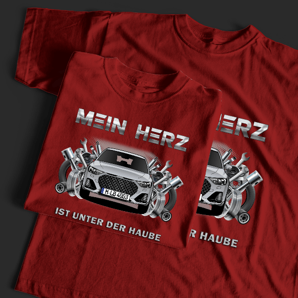 A1 Citycarver T-Shirt Tuning mit Auto !