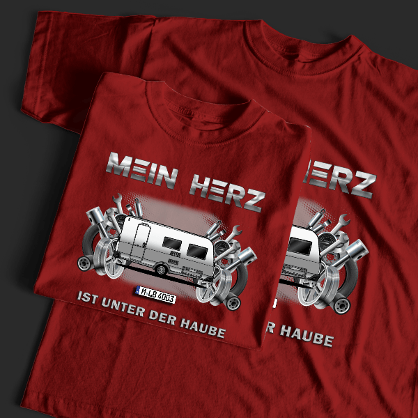 420 T-Shirt Tuning mit Campinganhänger !