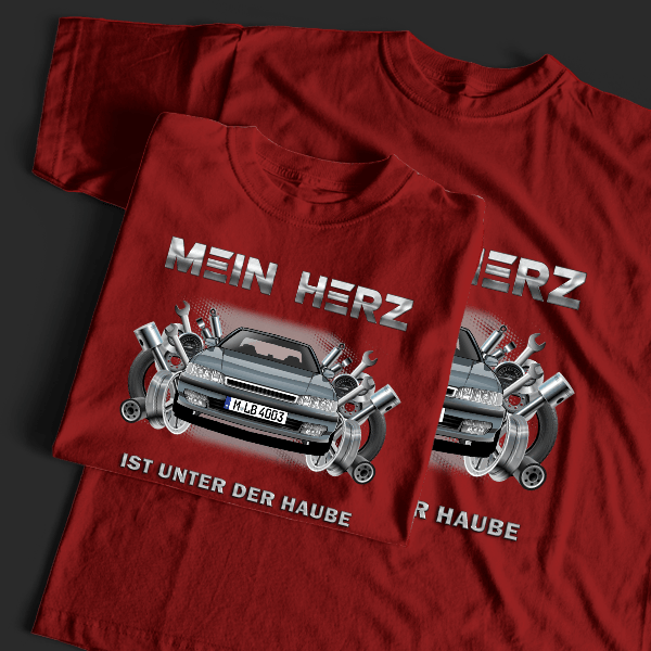 Accord Coupe T-Shirt Tuning mit Auto !