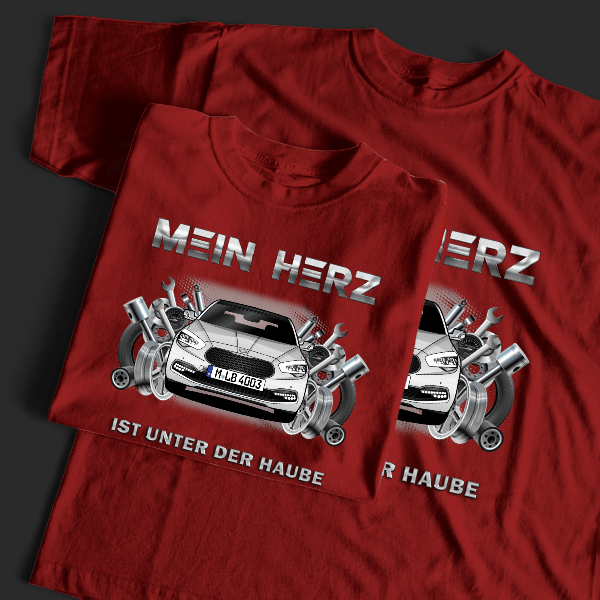 K9 T-Shirt Tuning mit Auto !