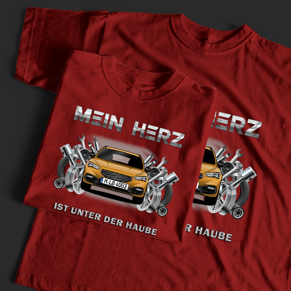 Leon ST T-Shirt Tuning mit Auto !