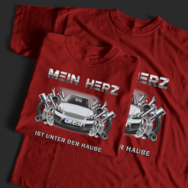 C-Max T-Shirt Tuning mit Auto !
