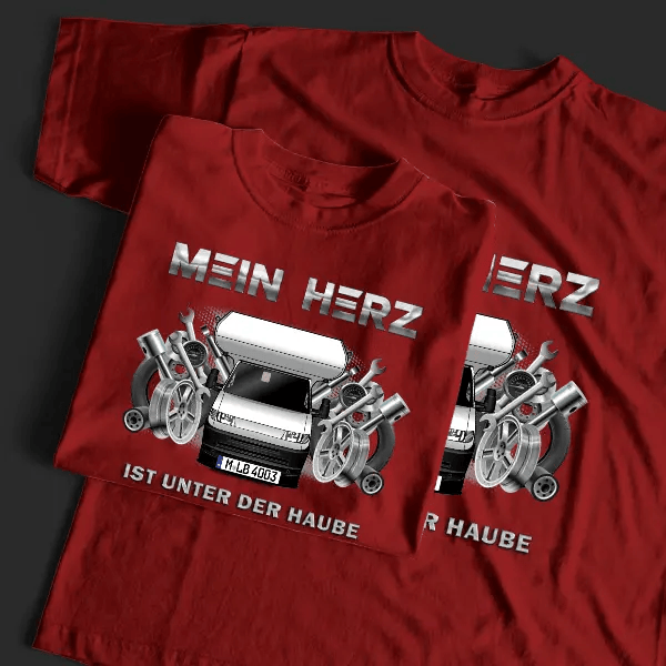 800 T-Shirt Tuning mit Wohnwagen !