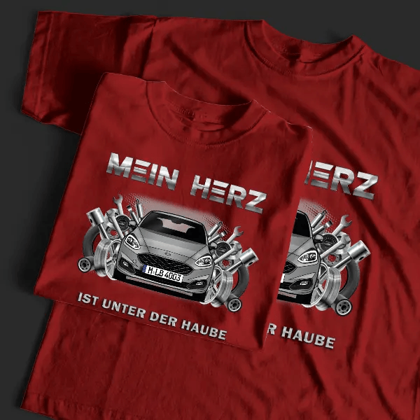 Fiesta Vignale (5-Türer) T-Shirt Tuning mit Auto !