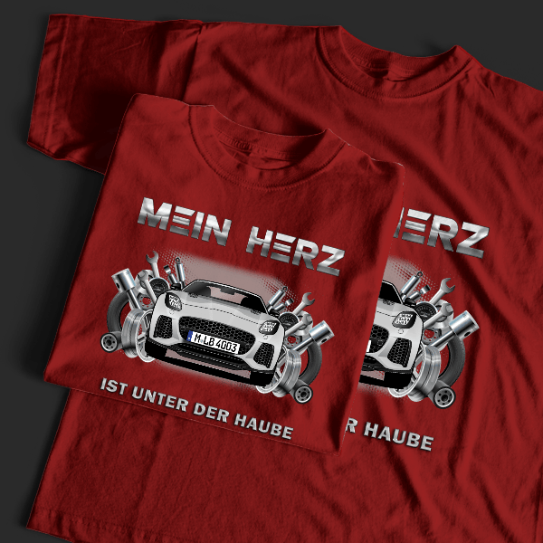F-Type SVR T-Shirt Tuning mit Auto !