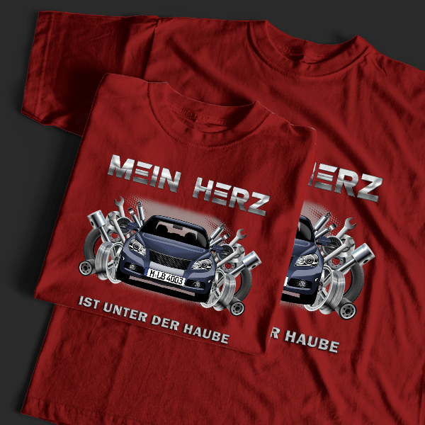 Kizashi T-Shirt Tuning mit Auto !
