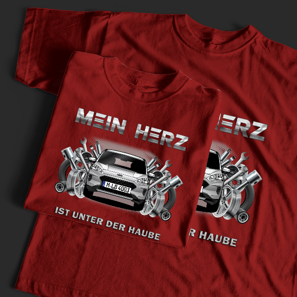 Escape T-Shirt Tuning mit Auto !