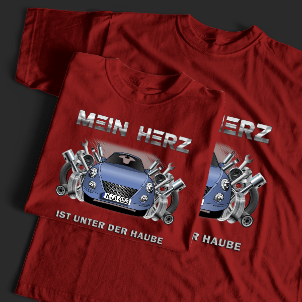 Copen T-Shirt Tuning mit Auto !