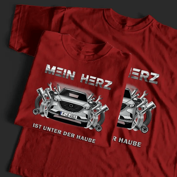 CX-9 T-Shirt Tuning mit Auto !