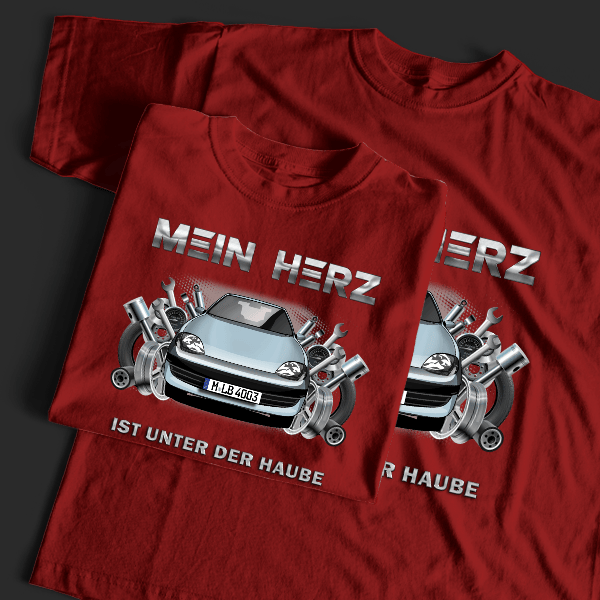 Seicento T-Shirt Tuning mit Auto !