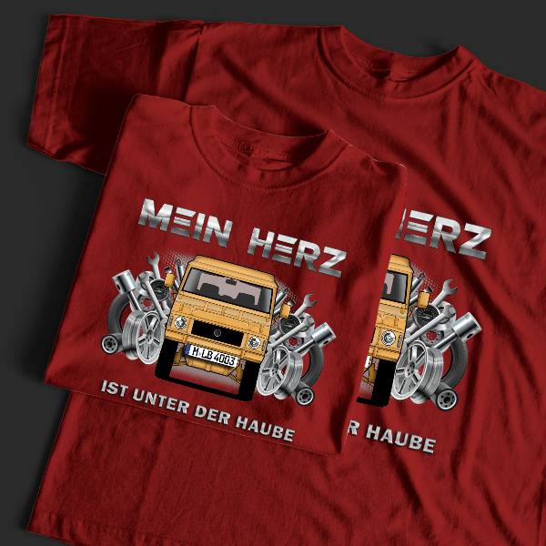 Iltis T-Shirt Tuning mit Auto !
