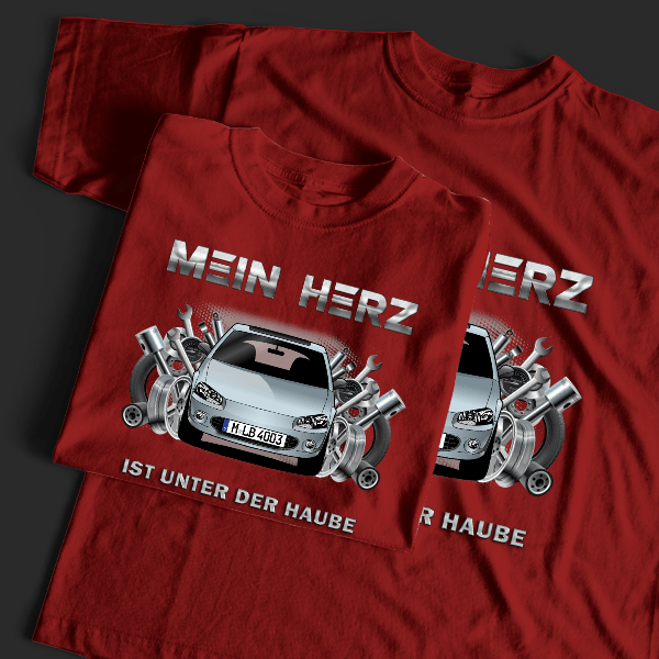 Sebring Cabriolet T-Shirt Tuning mit Auto !