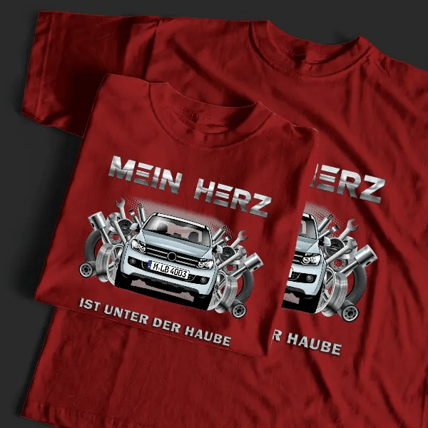 Amarok T-Shirt Tuning mit Auto !