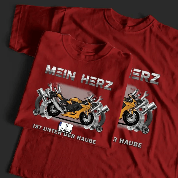 CBR1000 RR T-Shirt Tuning mit Motorrad !