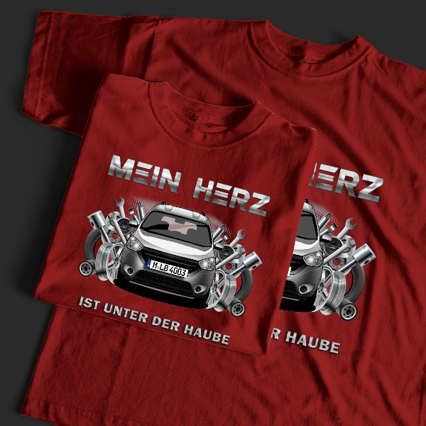 Dokker T-Shirt Tuning mit Auto !