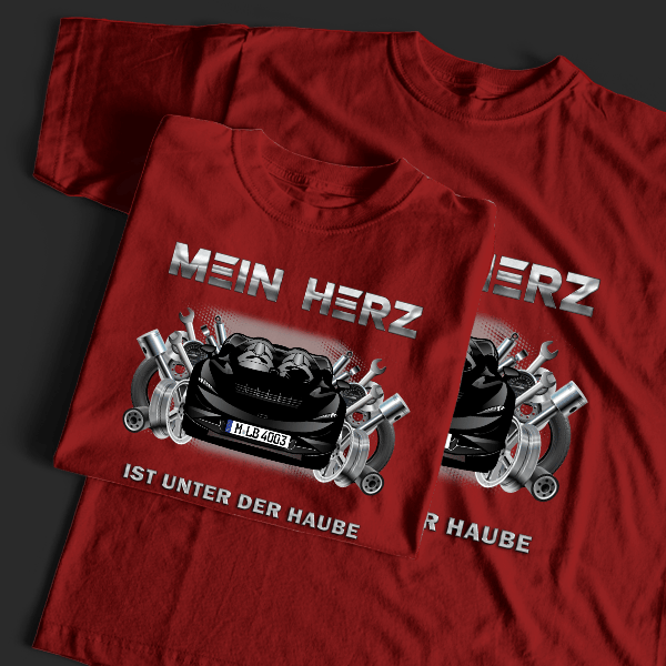 Elva T-Shirt Tuning mit Auto !