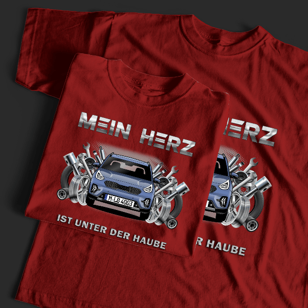 Niro T-Shirt Tuning mit Auto !