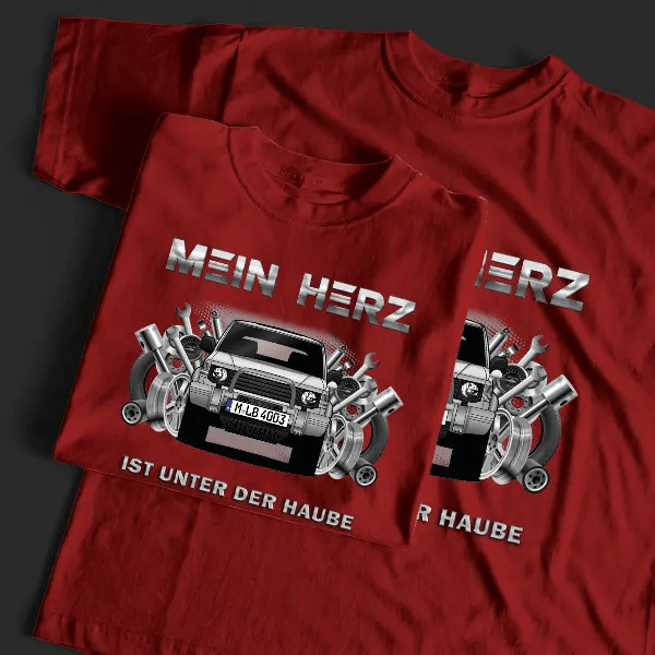 Pajero V20 T-Shirt Tuning mit Auto !