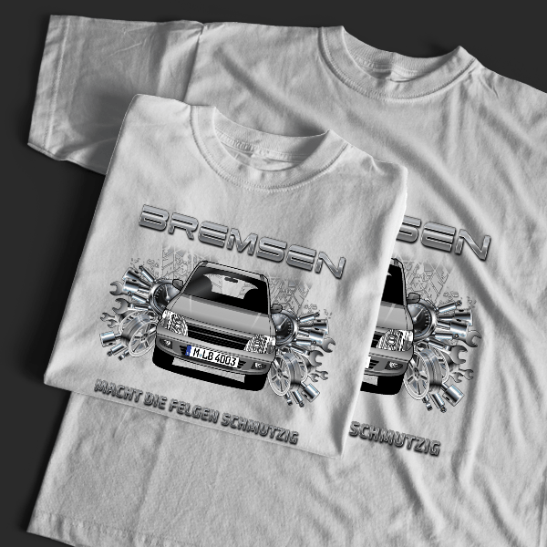 Gran Move T-Shirt Tuning mit Auto !
