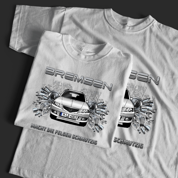 Premacy T-Shirt Tuning mit Auto !