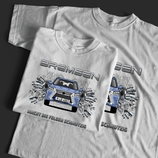LX T-Shirt Tuning mit Auto !