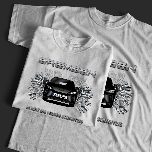 MG4 EV T-Shirt Tuning mit Auto !