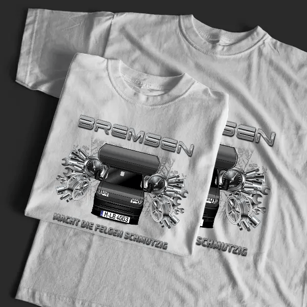 800 T-Shirt Tuning mit Wohnwagen !