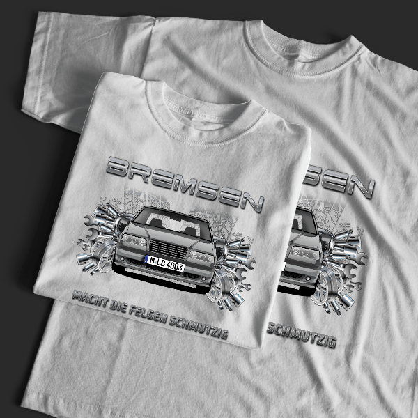 850 Limousine T-Shirt Tuning mit Auto !