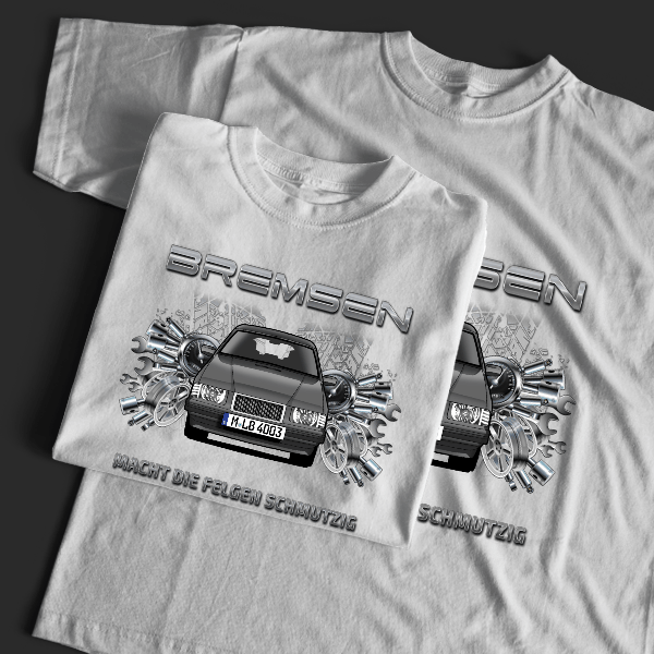 945 Limousine T-Shirt Tuning mit Auto !