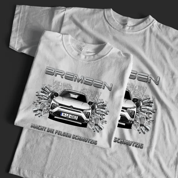 C5 X T-Shirt Tuning mit Auto !