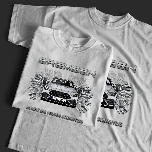 CLE 53 Cabriolet T-Shirt Tuning mit Auto !