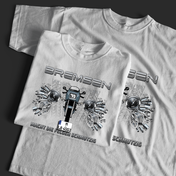 XJ600 T-Shirt Tuning mit Motorrad !