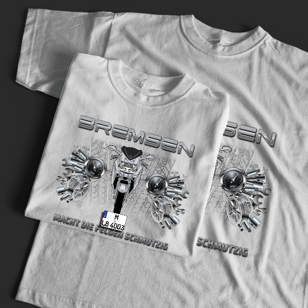 K 1300 S T-Shirt Tuning mit Motorrad !