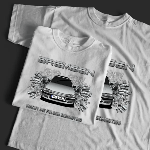 605 T-Shirt Tuning mit Auto !