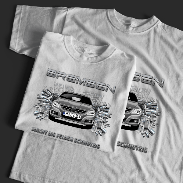 Passat CC T-Shirt Tuning mit Auto !