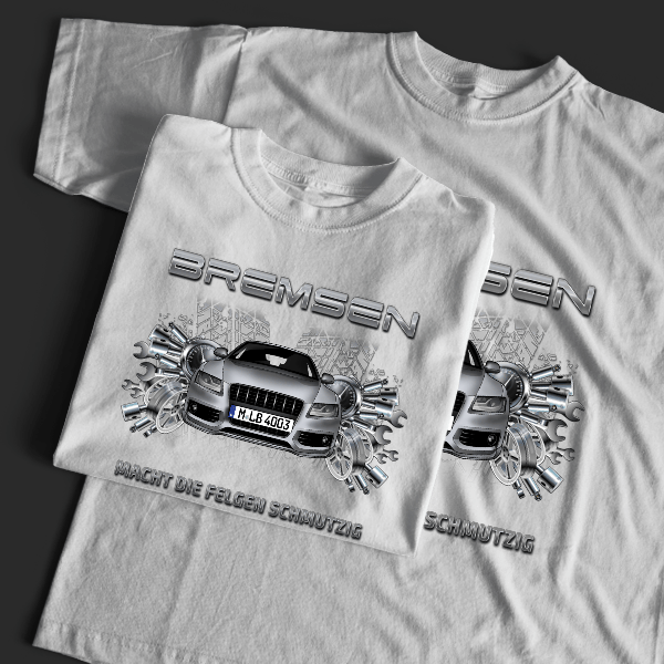 Ninja ZX-9R T-Shirt Tuning mit Motorrad !