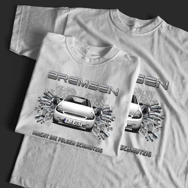 Ka T-Shirt Tuning mit Auto !