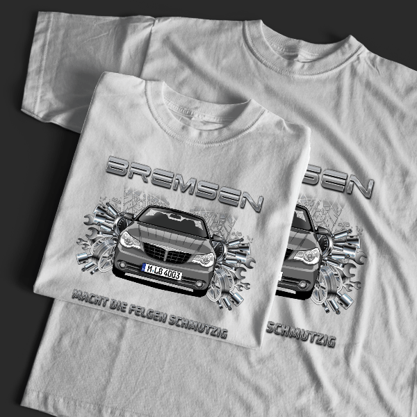 Sebring Cabriolet T-Shirt Tuning mit Auto !
