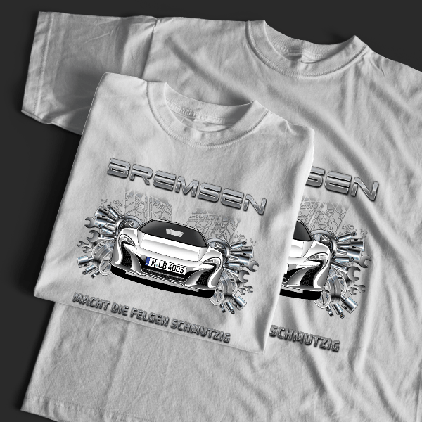 650 S Spider T-Shirt Tuning mit Auto !