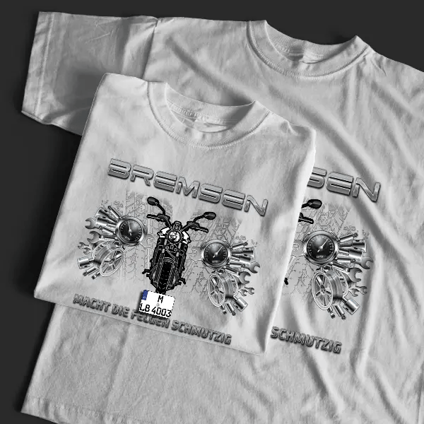 XSR700 T-Shirt Tuning mit Motorrad !