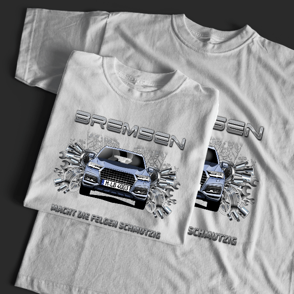 Q7 T-Shirt Tuning mit Auto !