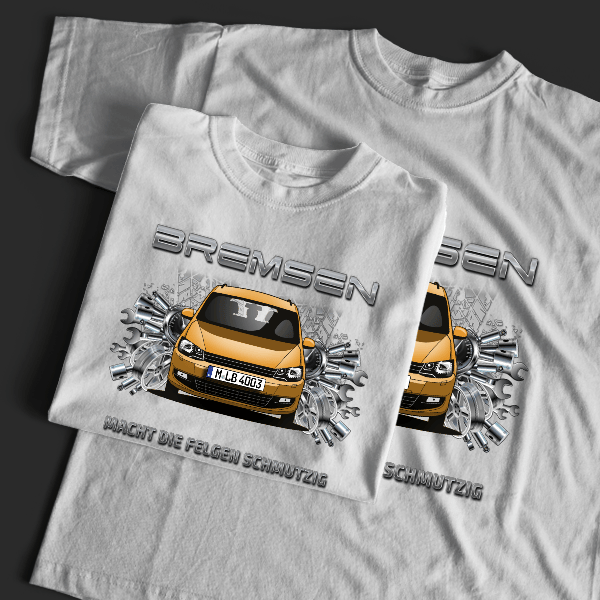 Sharan T-Shirt Tuning mit Auto !