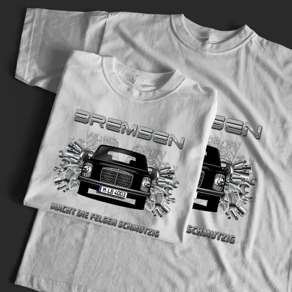 W 114 Limousine T-Shirt Tuning mit Auto !