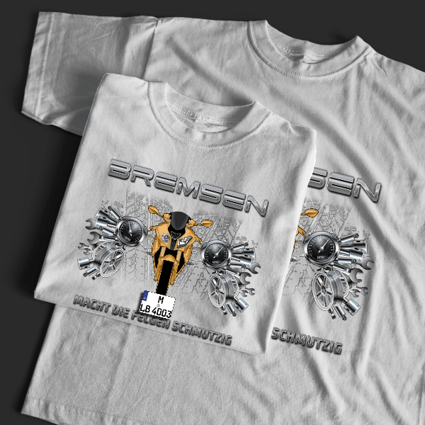 S 1000 R T-Shirt Tuning mit Motorrad !