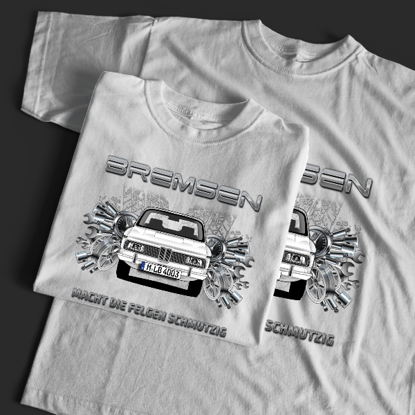 2000 T-Shirt Tuning mit Auto !