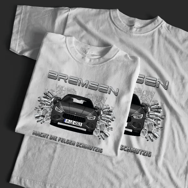 Ghibli Limousine T-Shirt Tuning mit Auto !