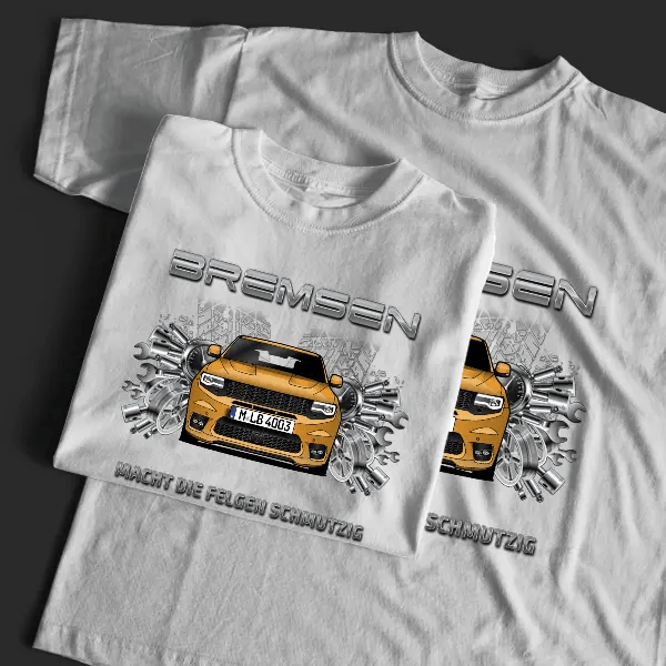 Grand Cherokee SRT T-Shirt Tuning mit Auto !